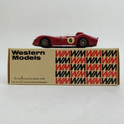 Western Models 1/43 1962 Ferrari 330P Testa Rossa #6 Le Mans Diecast Model WRK17 Foto 1 de 4