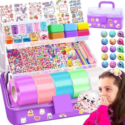 Kit de burbujas de nano cinta para niños con caja púrpura kit de fabricación blanda Nano T... Foto 1 de 4
