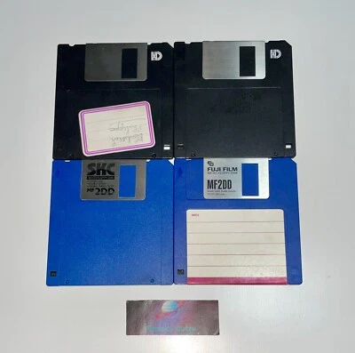 4 Disquette PC FUJI FILM SKC MF 2DD occasion - Image 1 of 3