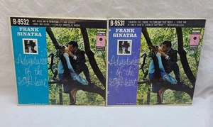Frank Sinatra Adventures of the Heart 45rpm Record Vinyl set of 2  - Picture 1 of 3
