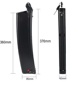 E-Bike Akku 36V 10,5Ah 2 Pin Lithium Akku für 36V 100W/250W/400W Motor - Bild 1 von 10