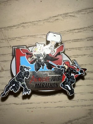 2016 Disney Pin runDisney Disneyland Avengers Half Marathon - Image 1 of 2
