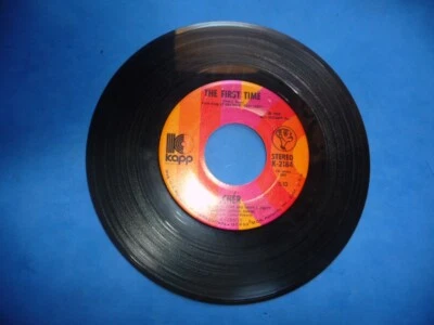 CHER- The First Time/Don't Hide Your Love-45- Free Shipping Kapp-VG+ Foto 1 de 2