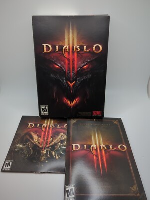 Diablo III PC Game, 2012 Big box