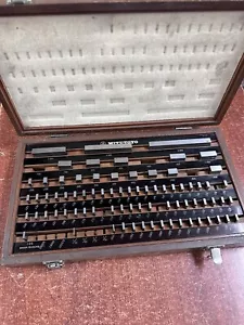 Mitutoyo 516-903 BE1-81A . Gage Block Set, sn: 771407 - Picture 1 of 19
