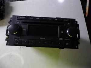 08-09 Dodge Caliber Jeep Compass Radio Headunit TESTED Aux Jack OEM P05064171AM - Picture 1 of 3