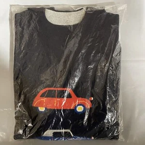 【Clearance】Kids Boys Girls Long Sleeve Pullover Sweater Navy Blue - Picture 1 of 2