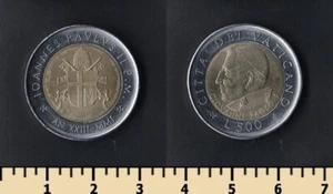 Vatican 500 lire 2001 - Picture 1 of 1