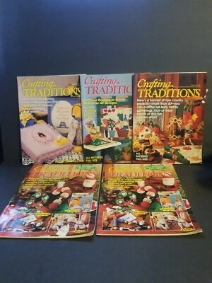 LOT OF FIVE CRAFTING TRADITIONS Magazine 2 sampler, Sept 97, May 98 and May 2001 - Image 1 of 4