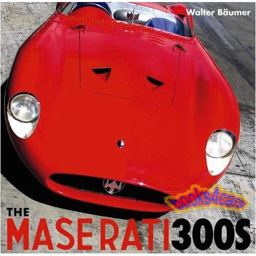 Maserati 300S Libro Baumer Historia 350S Grand Prix Osca Ferrari Racing Maserati - Imagen 1 de 1