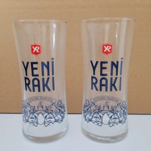 Yeni Raki Glas/Stamper/Shot/Longdrink 4 cl und 8 cl (2 Stück) NEU - Bild 1 von 4