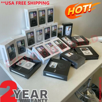 NEW Apple iPod Classic 7th Generation 160GB 256GB 512GB 1TB 2TB Latest Model Lot - Image 1 of 4