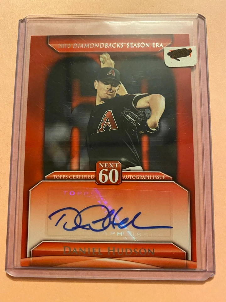 A20,090 - 2011 Topps Update Next 60 Autographs #DH Daniel Hudson - Image 1 of 1