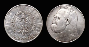 Poland 10 Zloty 1936 Sup Silver 750°/00, 21.90 Gr - Picture 1 of 1