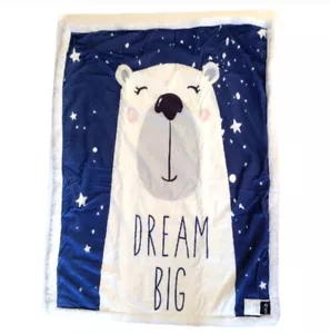 Super Soft Bear Fleece Baby Boys Girls Blanket, 40"L X 30"W, Comfortable Warm - Picture 1 of 6