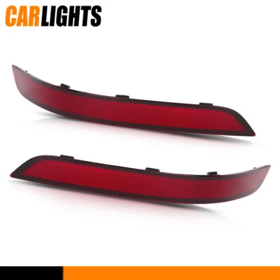 Fit For Mercedes-Benz X204 GLK GLK350 13-15 Pair Bumper Reflector Rear Foto 1 de 4
