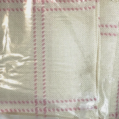 Anne Cloth Dusty Rose windowpane 1.25 yd 58" wide NEW Leisure Arts pink F - Image 1 of 4