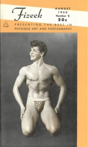 Fizeek  No.8 August 1960, Vintage Male Beefcake Magazine - Imagen 1 de 2