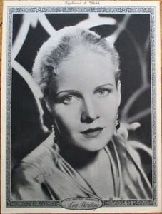 'Ann Harding' Movie Star 1930s Poster / Print - Supplement to 'The Sketch' - Picture 1 of 1