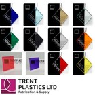 Tinted Colour Perspex Acrylic Plastic Sheet Cut to Size Window Transparent Glass