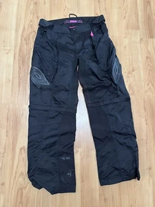 O'Neal MX Apocalypse Women's Black Motocross Racing Pants Size 9/10 - Picture 1 of 15