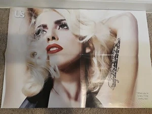 Lady Gaga Us Weekly 21''x15'' Collectible Pullout Music Poster Lonely White - Picture 1 of 4