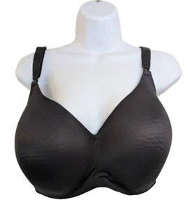 TORRID Curves, leicht gefütterter BH, schwarz, Gr. 44DDD - Bild 1 von 4