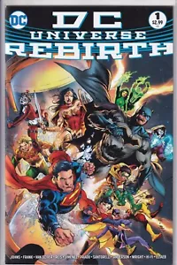 DC Universe Rebirth #1 (copertina variante uscita mezzanotte) 1a stampa quasi nuova - Foto 1 di 4