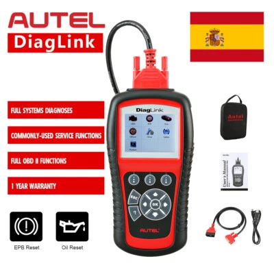 Autel DiagLink MaxiDiag Elite OBD2 Lector de código Diagnóstico del coche Escane - Imagen 1 de 4
