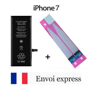 Batterie interne IPHONE 7 neuve + Adhésif Autocollant- 1960 mAh (7G) NEW battery - Photo 1 sur 1