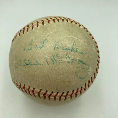 1950's Willie McCovey Rookie Era Single Signed Baseball JSA COA - Image 1 of 4