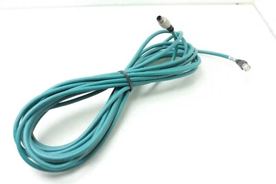 Cognex CCB-84901-1004-10 Ethernet Camera Cable 10M (30 ft.) / M12 to RJ45 - Image 1 of 4