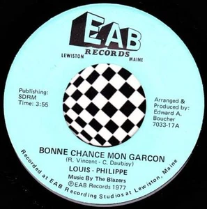 Louis-Phillipe 45 RPM - Bonne Chance Mon Garcon / My Way (1977) - Imagen 1 de 2