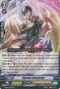 Shrewd Concierge  G-BT05/047EN  CFV  NM Moonlit Dragonfang - Image 1 of 1