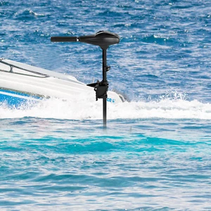 Motore elettrico fuoribordo trolling barca pesca kayak motore elica 40lbs 12V - Foto 1 di 24