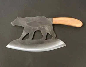 butcher axe Meat Clever kitchen axe beer VojkoArt - Picture 1 of 4