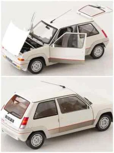 1/18 RENAULT 5 SUPERCINCO GT TURBO PH. 1 1985 BLANCO NOREV - Imagen 1 de 3