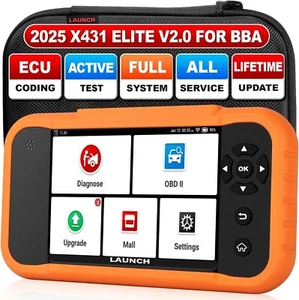 2025 LAUNCH X431 Creader Elite 2.0 BBA Bmw, VW Audi Scan Tool OBD2 Scan Tool - Picture 1 of 17
