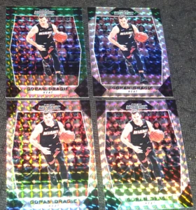 (4) 2017-18 Panini Prizm Mosaic GORAN DRAGIC #6 SILVER BASE+GREEN REFRACTOR LOT - Picture 1 of 1