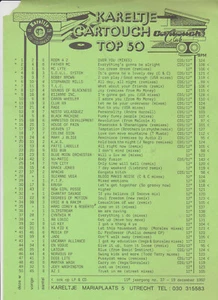 Songcharts / Hitlijst Disco Dance Top 50 Kareltje 11e jaargang no.37 19-12-1992 - Imagen 1 de 1