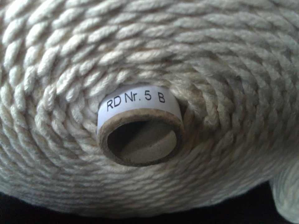 WICK'N FUN 1kg Rolle Kerzen Docht (680m Spule) Runddocht Nr.5 NUR 10 Cent pro Meter