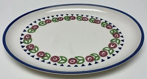Vintage Original California Pottery by Metlox Platter 10"x13" - *rare pattern - Picture 1 of 6