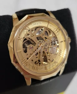 Reloj automático para hombre Invicta Objet D Art con esfera esqueleto - 42 mm, negro 69123 - Imagen 1 de 9