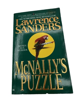 McNally's Puzzle Lawrence Sanders 1st Berkley Edition Feb 1997 Novel - Image 1 of 4