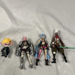 League of Legends Colección Campeón Doble Ciudades Pack Figuras Jinx Vi Sueltas G4 - Imagen 1 de 14