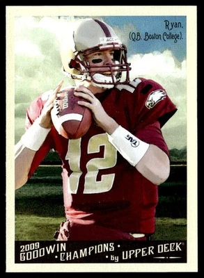 2009 Upper Deck Goodwin Champions Matt Ryan Rookie Boston College Eagles #68 - Image 1 of 2