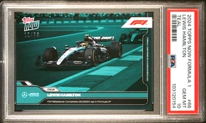 2024 Topps Now Formula 1 66 Lewis Hamilton F1 Milestone: Completes 20,000th Lap - Picture 1 of 4