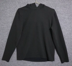 Lululemon Hoodie Herren Large schwarz Schichtstich Waffelmuster Struktur Athleisure gebraucht, in einwandfreiem Zustand - Bild 1 von 4