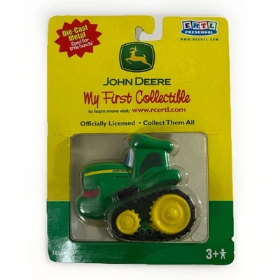 Tractor de oruga Ertl John Deere Tony fundido a presión preescolar coleccionable sellado Foto 1 de 4