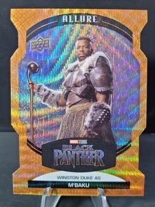 WINSTON DUKE as M'Baku 2022 Upper Deck Marvel Allure Orange Slice Die Cut #70 - Picture 1 of 3